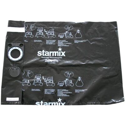 Bolsas de Polvo Starmix - 25/35L, Pack de 5 - Accesorios para Aspiradora Industrial Bolsas de Polvo Starmix - 25/35L, Pack de 5 - Accesorios para Aspiradora Industrial