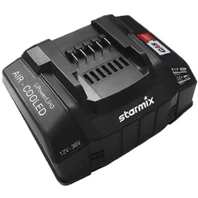 starmix ASC145 Akku-Ladegerät - Luftgekühlte Technologie für 12-36V Li-Ion Packs starmix ASC145 Akku-Ladegerät - Luftgekühlte Technologie für 12-36V Li-Ion Packs