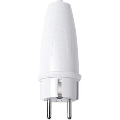 Schneider Electric 125462 Weißer wasserdichter Stecker Schneider Electric 125462 Weißer wasserdichter Stecker