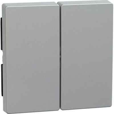 Merten Modell 433560 - Alu Doppelschalter-System Merten Modell 433560 - Alu Doppelschalter-System