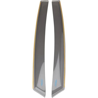 ClimAir Master - Deflectores de viento traseros gris humo para Toyota Prius+ Wagon 2012- ClimAir Master - Deflectores de viento traseros gris humo para Toyota Prius+ Wagon 2012-