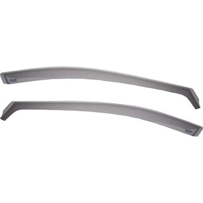 ClimAir Smoked Gray Window Wind Deflector - Car Type: Seat Leon III ClimAir Smoked Gray Window Wind Deflector - Car Type: Seat Leon III