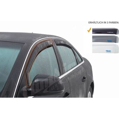 Volkswagen AW 5 Portes Déflecteur de Fenêtre Sombre Volkswagen AW 5 Portes Déflecteur de Fenêtre Sombre