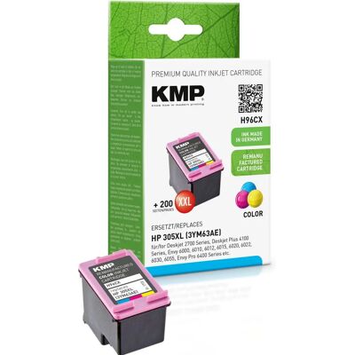 KMP H96CX Inktpatroon - Hoge opbrengst Cyaan Magenta Geel KMP H96CX Inktpatroon - Hoge opbrengst Cyaan Magenta Geel