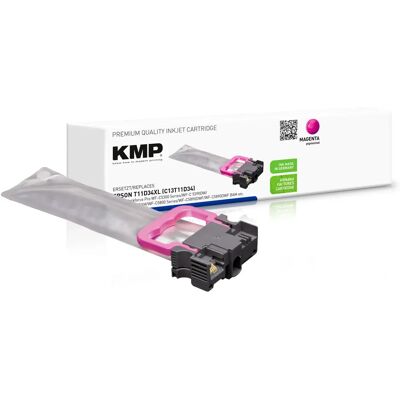 KMP Magenta Tintenpatrone - Kompatibel mit Epson T11D3 - Zuverlässig & Hochwertig KMP Magenta Tintenpatrone - Kompatibel mit Epson T11D3 - Zuverlässig & Hochwertig