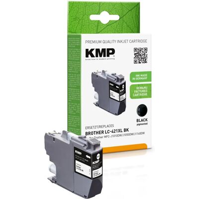 KMP Black Ink Cartridge for Brother MFC-J1010DW - Ink Cartridge KMP Black Ink Cartridge for Brother MFC-J1010DW - Ink Cartridge