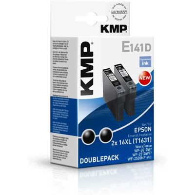 Cartouche d'encre KMP E141D - 2 noir Cartouche d'encre KMP E141D - 2 noir