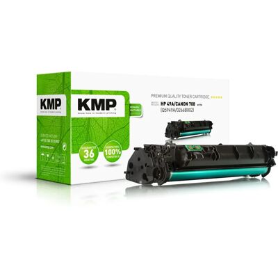 KMP H-T70 Schwarz Toner - Kompatibel mit HP 49A, Canon 708 KMP H-T70 Schwarz Toner - Kompatibel mit HP 49A, Canon 708