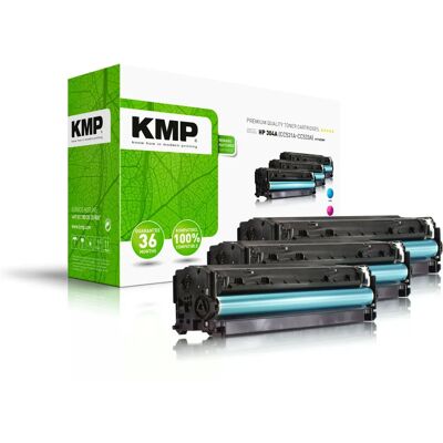 KMP Toner - Cyan Magenta Jaune - 3 pièces KMP Toner - Cyan Magenta Jaune - 3 pièces
