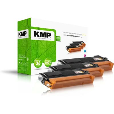 KMP B-T32CMY Cartuccia toner - Ciano, Magenta, Giallo - Ricambi stampanti KMP B-T32CMY Cartuccia toner - Ciano, Magenta, Giallo - Ricambi stampanti