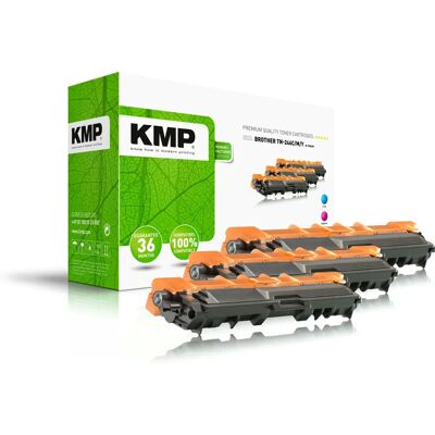 KMP B-T58CMY Cartouche de toner - Pack de 3 - Cyan, Magenta, Jaune - Haute capacité KMP B-T58CMY Cartouche de toner - Pack de 3 - Cyan, Magenta, Jaune - Haute capacité
