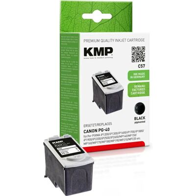 Cartouche d’encre KMP C57 - Noir - Encre pour imprimante Cartouche d’encre KMP C57 - Noir - Encre pour imprimante