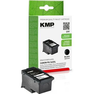 KMP C97 Tintenpatrone - Schwarz - Kompatibel mit Canon PG-545 XL KMP C97 Tintenpatrone - Schwarz - Kompatibel mit Canon PG-545 XL