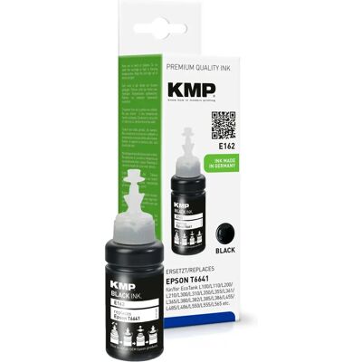 Cartuccia di inchiostro KMP E162 - Nera - Compatibile con Epson L380 Cartuccia di inchiostro KMP E162 - Nera - Compatibile con Epson L380