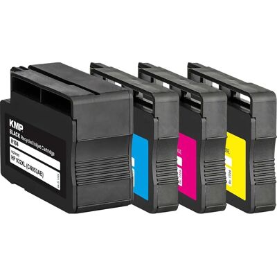 KMP Mehrfachpack H174V - 4er-Set - XXL-Größe - Schwarz, Gelb, Cyan, Magenta - Kompatible Tintenpatrone - Für HP KMP Mehrfachpack H174V - 4er-Set - XXL-Größe - Schwarz, Gelb, Cyan, Magenta - Kompatible Tintenpatrone - Für HP