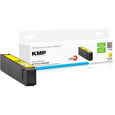 Cartouche d'encre jaune KMP - Compatible HP 971XL Cartouche d'encre jaune KMP - Compatible HP 971XL
