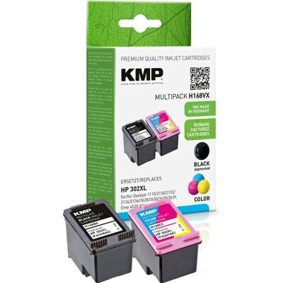 Cartouche d’encre KMP H168V - Noir, Cyan, Magenta, Jaune Cartouche d’encre KMP H168V - Noir, Cyan, Magenta, Jaune