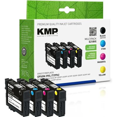 Cartuccia d'inchiostro KMP E218VX - Multicolore - Alta Capacità - Per Epson Cartuccia d'inchiostro KMP E218VX - Multicolore - Alta Capacità - Per Epson