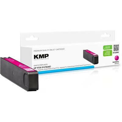 Cartuccia inchiostro magenta ad alta resa KMP H165MX per HP Cartuccia inchiostro magenta ad alta resa KMP H165MX per HP