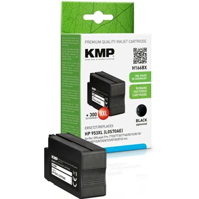 KMP H166BX Tintenpatrone - Schwarz - Kompatibel mit HP 953XL (L0S70AE) - OfficeJet Pro KMP H166BX Tintenpatrone - Schwarz - Kompatibel mit HP 953XL (L0S70AE) - OfficeJet Pro