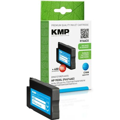 KMP H166CX Cyan Druckerpatrone - Hochleistung für OfficeJet Pro KMP H166CX Cyan Druckerpatrone - Hochleistung für OfficeJet Pro