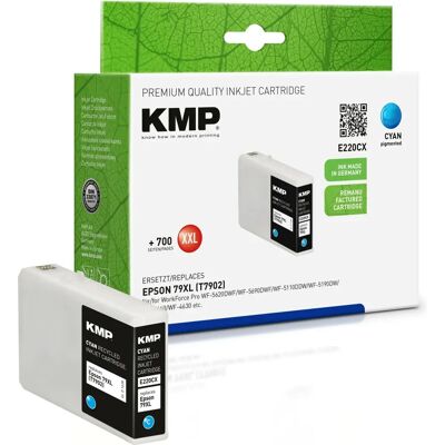 KMP E220CX Cartuccia inchiostro Cyan - Compatibile Epson T7902XL KMP E220CX Cartuccia inchiostro Cyan - Compatibile Epson T7902XL