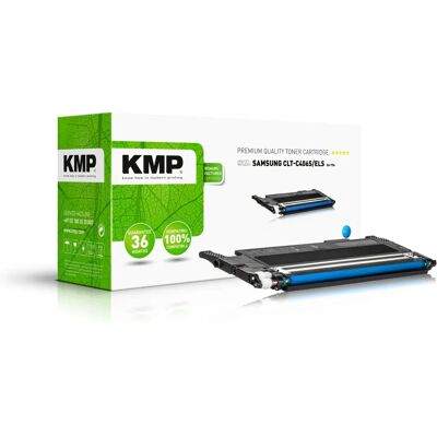 KMP Cyan Toner Cartridge - Samsung Compatible 1000 Pages KMP Cyan Toner Cartridge - Samsung Compatible 1000 Pages
