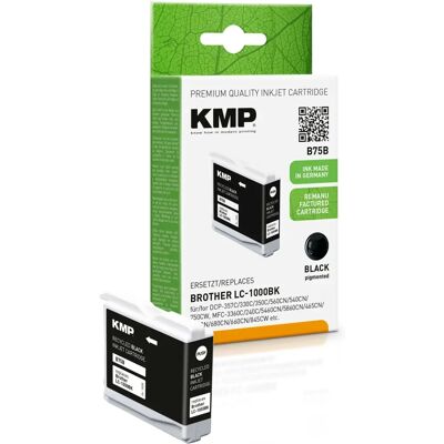 Cartouche d'Encre KMP B75B - Noir Compatible - 16.3ML - Publicité Cartouche d'Encre KMP B75B - Noir Compatible - 16.3ML - Publicité