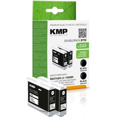 KMP B75D Schwarz Tintenpatrone - Kompatibel KMP B75D Schwarz Tintenpatrone - Kompatibel