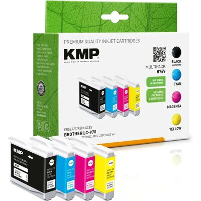 Brother KMP 1060,4005 Ink Cartridge - Multi Pack - Black, Cyan, Magenta, Yellow - Compatible Brother KMP 1060,4005 Ink Cartridge - Multi Pack - Black, Cyan, Magenta, Yellow - Compatible