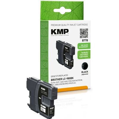 Cartuccia d'inchiostro KMP B77B - Nero - Compatibile con Brother Cartuccia d'inchiostro KMP B77B - Nero - Compatibile con Brother