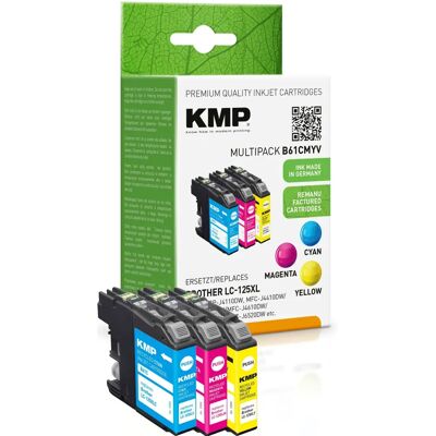 KMP B61CMYV Cartuccia inchiostro - Ciano Magenta Giallo - Cartuccia per stampante KMP B61CMYV Cartuccia inchiostro - Ciano Magenta Giallo - Cartuccia per stampante