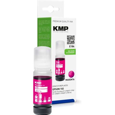 KMP E184 Magenta Tintenpatrone - Kompatibel mit Epson EcoTank KMP E184 Magenta Tintenpatrone - Kompatibel mit Epson EcoTank