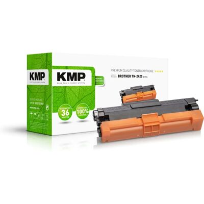 KMP Schwarzer Tonerpatrone - Kompatibel mit Brother - 3000 Seiten KMP Schwarzer Tonerpatrone - Kompatibel mit Brother - 3000 Seiten