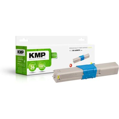 KMP O-T59X Toner Cartridge - Compatibel Geel - 3000 Pagina's KMP O-T59X Toner Cartridge - Compatibel Geel - 3000 Pagina's