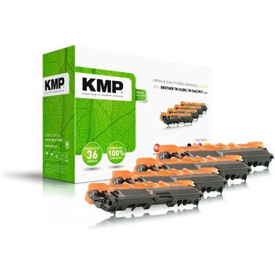 KMP Multipack T58V - Zwart, Cyaan, Magenta, Geel KMP Multipack T58V - Zwart, Cyaan, Magenta, Geel