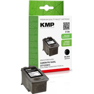 Cartouche d'encre KMP C136 - Haute capacité - Compatible Cartouche d'encre KMP C136 - Haute capacité - Compatible