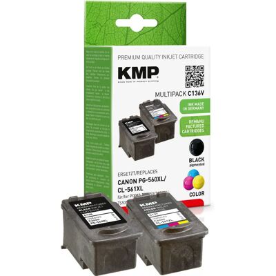KMP 1581,4005 Tintenpatronen-Set - Hochleistungsschwarz, Cyan, Magenta, Gelb KMP 1581,4005 Tintenpatronen-Set - Hochleistungsschwarz, Cyan, Magenta, Gelb