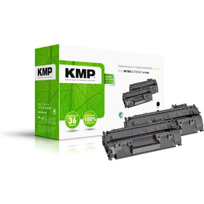 KMP H-T235D Toner kompatibel med HP 05A - 2 stk. KMP H-T235D Toner kompatibel med HP 05A - 2 stk.