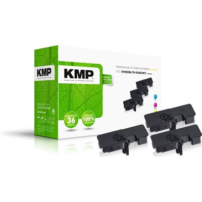Toner KMP Cyan Magenta Jaune - Compatible avec Kyocera TK-5230C/M/Y Toner KMP Cyan Magenta Jaune - Compatible avec Kyocera TK-5230C/M/Y