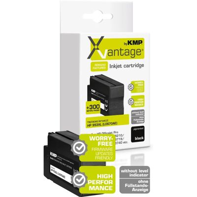 Cartouche d'encre noire KMP - Compatible HP 953XL - 2300 pages Cartouche d'encre noire KMP - Compatible HP 953XL - 2300 pages