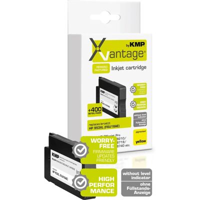 Cartouche d'Encre Jaune KMP 1748,4089 - Accessoire d'Imprimante Cartouche d'Encre Jaune KMP 1748,4089 - Accessoire d'Imprimante