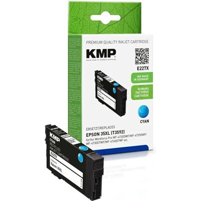 Cartuccia di Inchiostro Cyan KMP E227X - Compatibile Epson T359235XL Cartuccia di Inchiostro Cyan KMP E227X - Compatibile Epson T359235XL