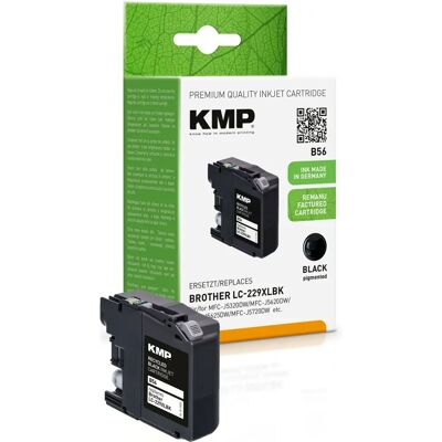KMP B56 Tintenpatrone - Hohe Ergiebigkeit - Schwarz KMP B56 Tintenpatrone - Hohe Ergiebigkeit - Schwarz