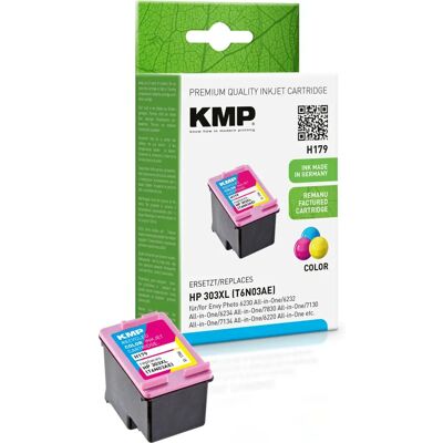Cartouche d'imprimante KMP H179 Cyan Magenta Jaune - Compatible HP 303XL - Publicité Cartouche d'imprimante KMP H179 Cyan Magenta Jaune - Compatible HP 303XL - Publicité
