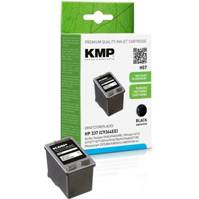 Kmp Printtechnik H57 - Cartucho de tinta negra - Compatible con HP 337 - Officejet 100, 150 Kmp Printtechnik H57 - Cartucho de tinta negra - Compatible con HP 337 - Officejet 100, 150