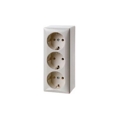 Berker 4040 Enchufe de Pared Blanco de 3 pines - Enchufe eléctrico Berker 4040 Enchufe de Pared Blanco de 3 pines - Enchufe eléctrico