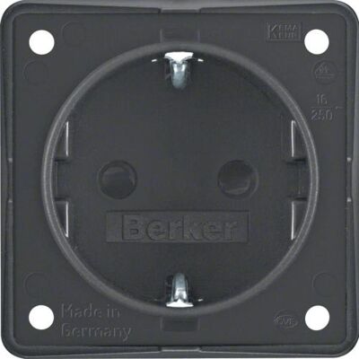 Berker 947792505 Enchufe - Antracita - IP44 Berker 947792505 Enchufe - Antracita - IP44
