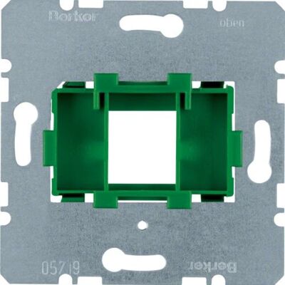 Berker - 454004 - gris - 1 module - electrical switch accessory - Publicité Berker - 454004 - gris - 1 module - electrical switch accessory - Publicité