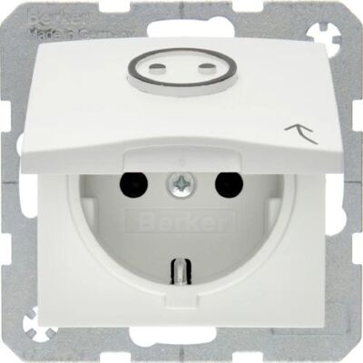 Berker 47861949 Prise - Prise Schuko blanche - Publicité Berker 47861949 Prise - Prise Schuko blanche - Publicité